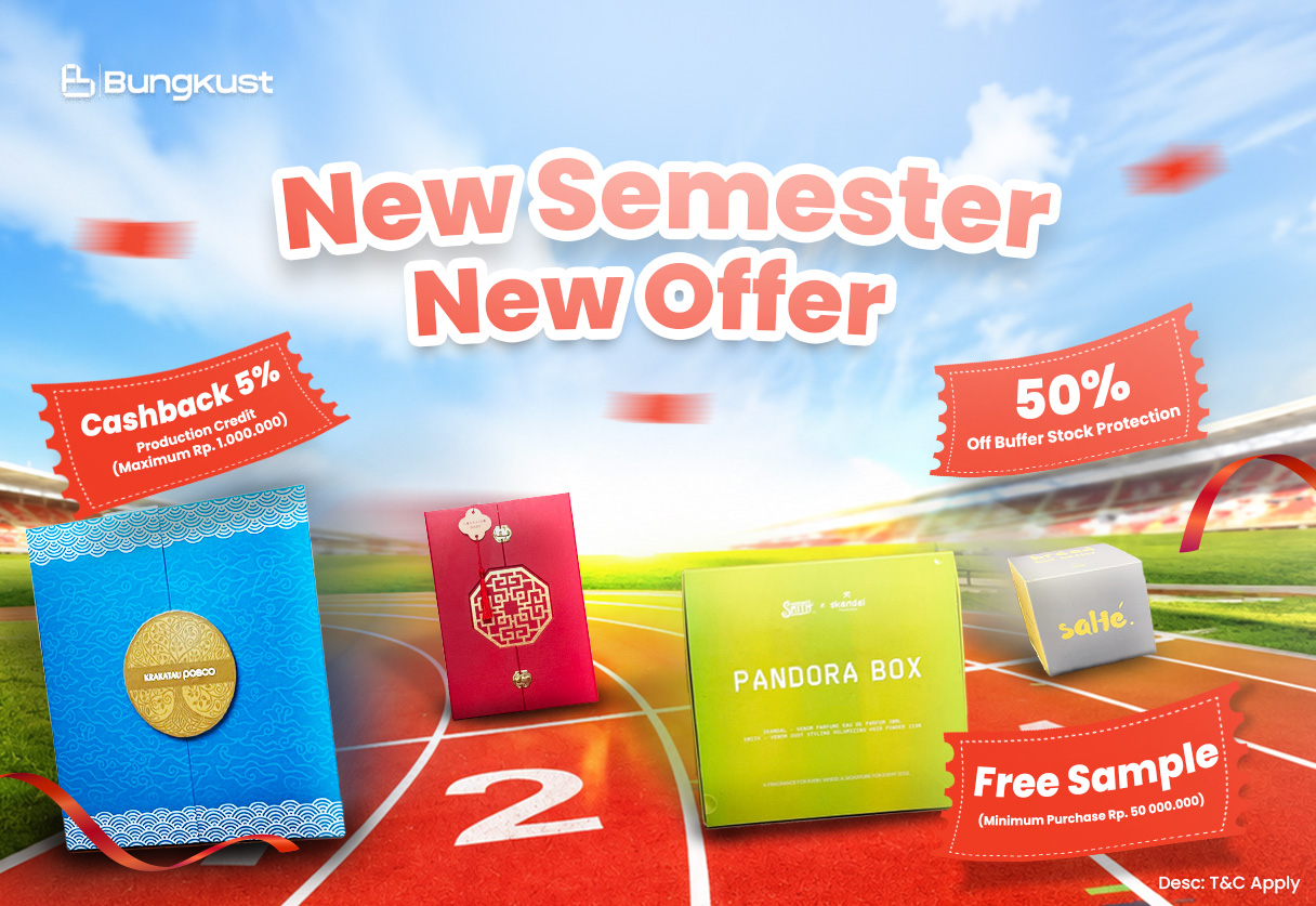 Syarat dan Ketentuan Promo New Semester New Offer Bungkust (29 Juni 2026 – 17 Juli 2026)